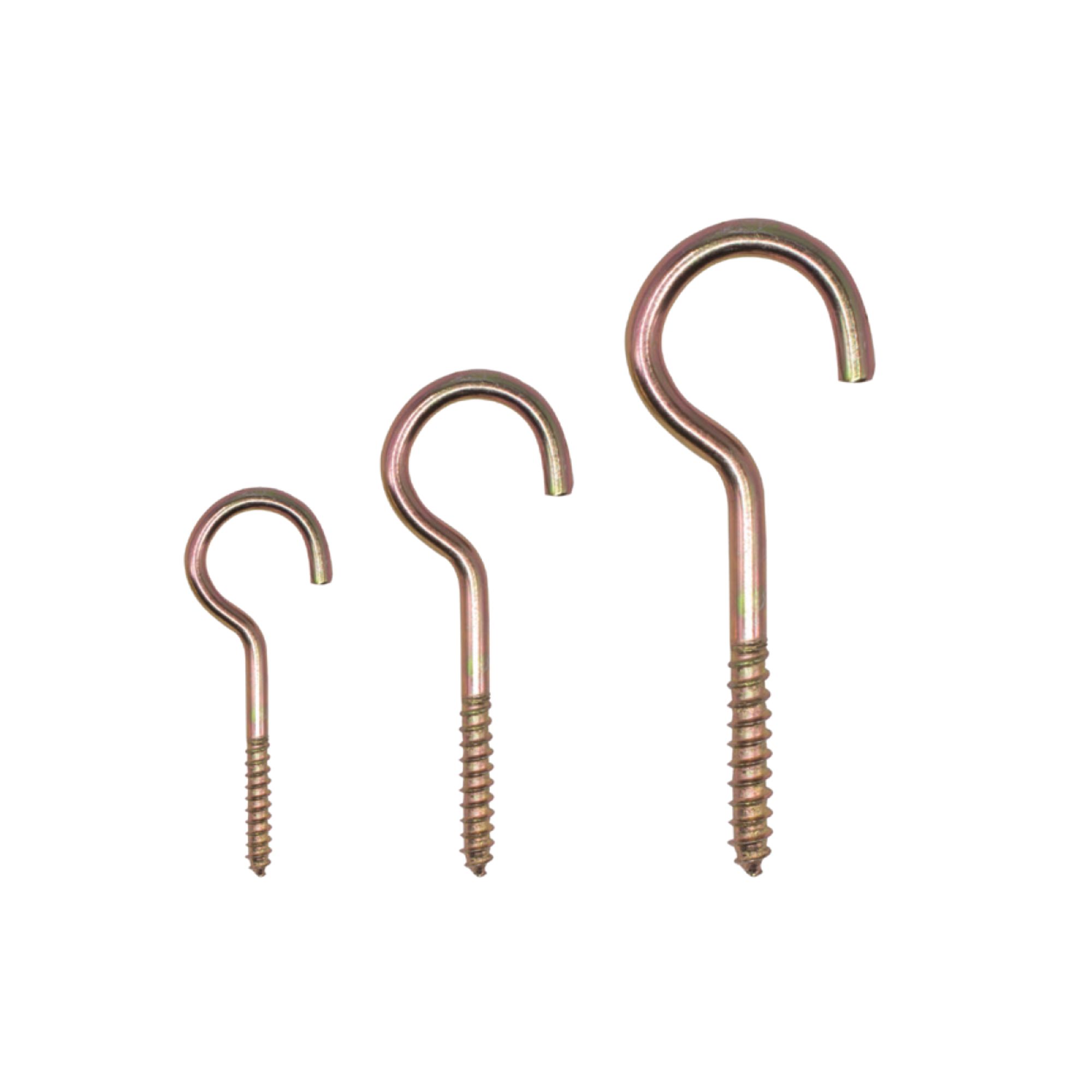 Cârlig tip ochi cu filet pentru lemn 28 x 124 mm (50/cut), Besel – BA24200