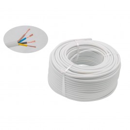 Cablu electric 4x1.5 100 Alb