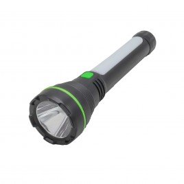 Lanterna cu lumina fata/laterale, 4 surse de lumina, 3W, model-HB998, incarcare USB, 230x55mm