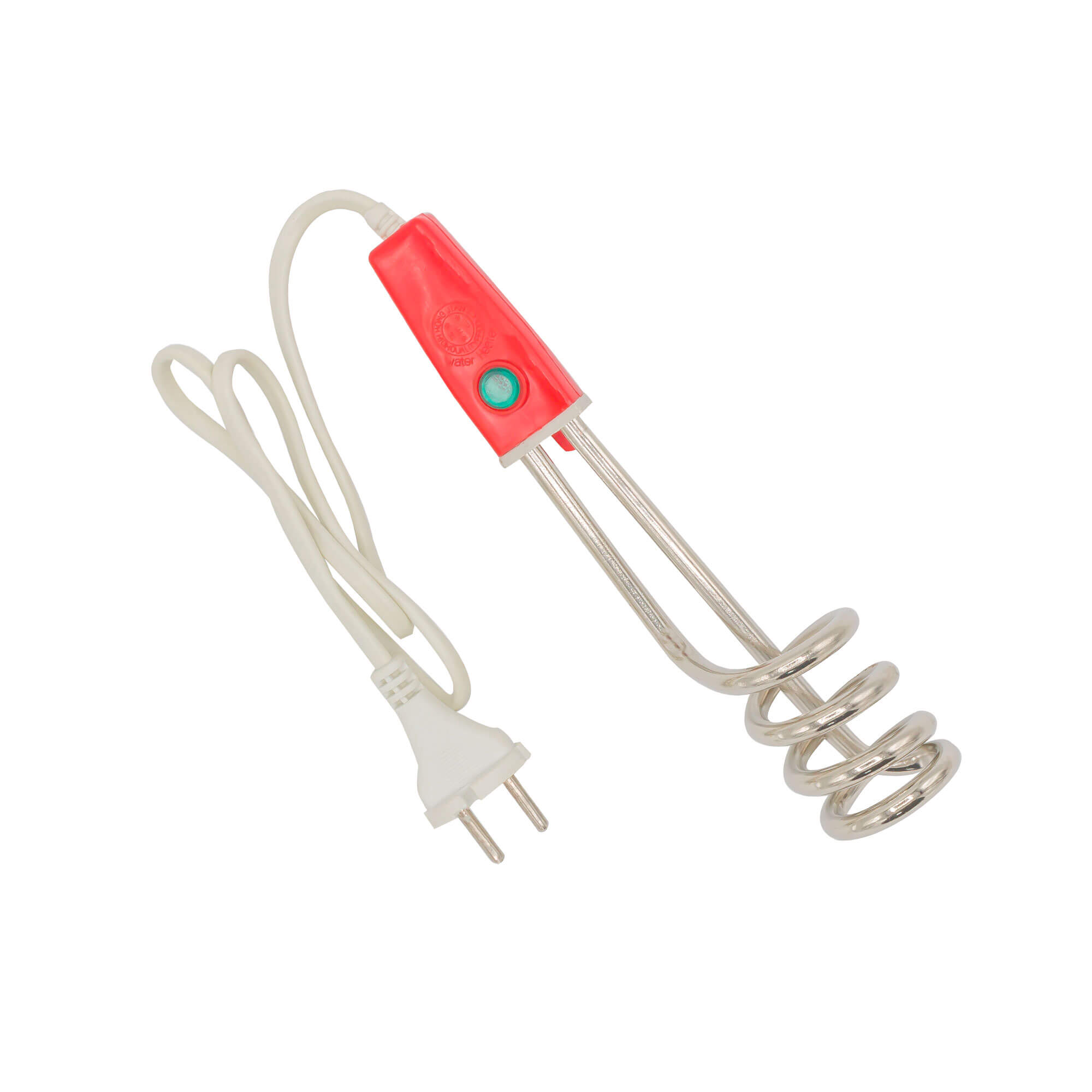 Fierbator electric tip termoplonjon, 1000W, lungime totala 27 cm, cablu alimentare 70 cm, rosu