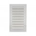 Grila dreptunghiulara pentru ventilatie PVC, alb, 35x35cm