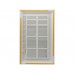 Grila dreptunghiulara pentru ventilatie PVC, alb, 35x45cm