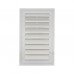 Grila dreptunghiulara pentru ventilatie PVC, alb, 45X65cm