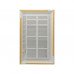 Grila dreptunghiulara pentru ventilatie PVC, alb, 45x45cm