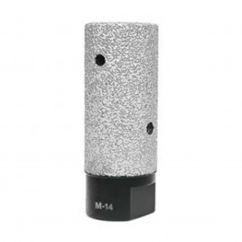 Carota diamantata freza tip deget pentru marmura, granit si piatra, M14, 15mm, SGS