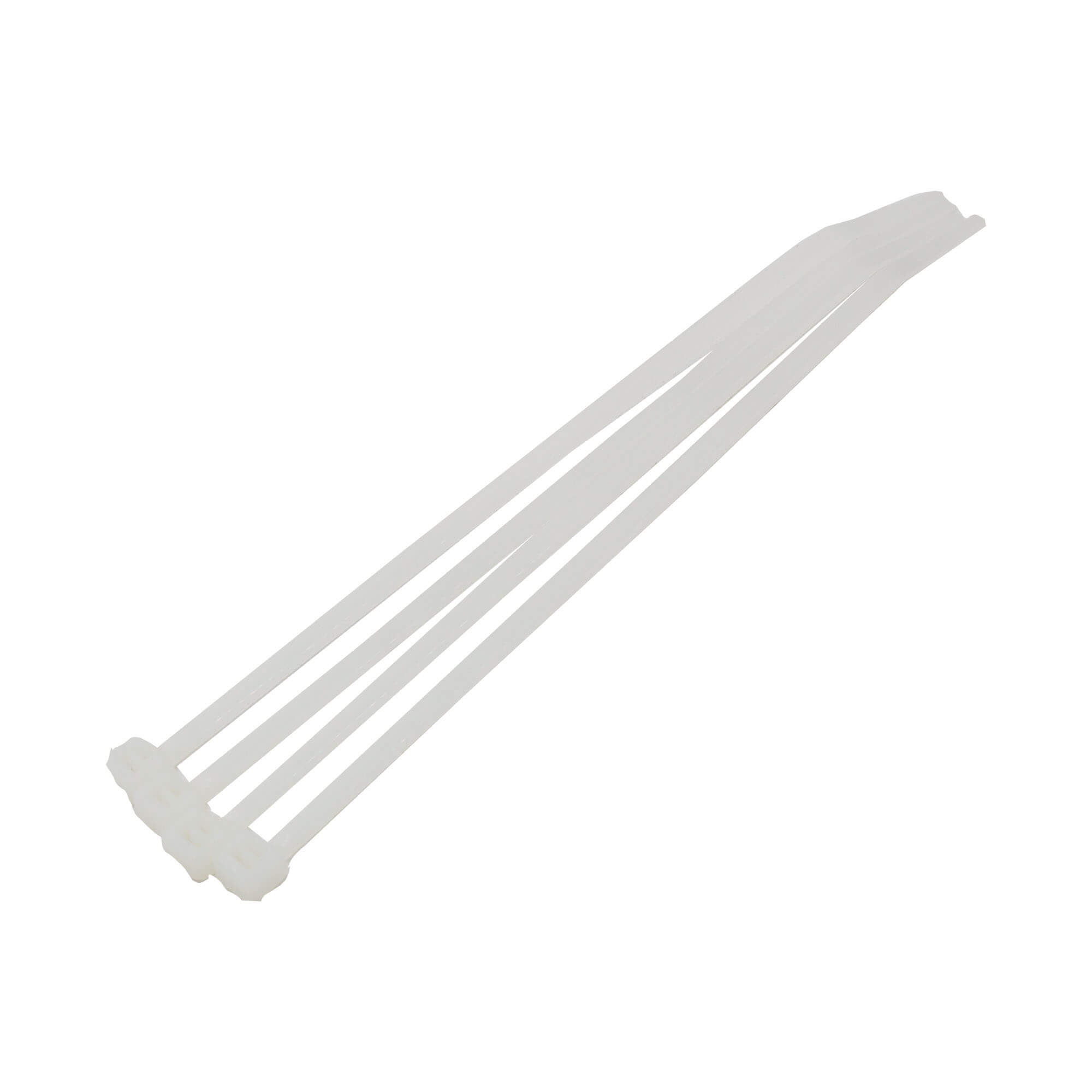 Coliere plastic albe 4,8X380mm