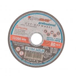 Disc abraziv bebitat inox, 115x1.2x22.23