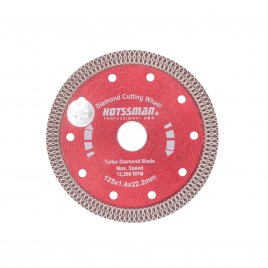 Disc diamantat turbo pentru ceramica, diametru 125mm