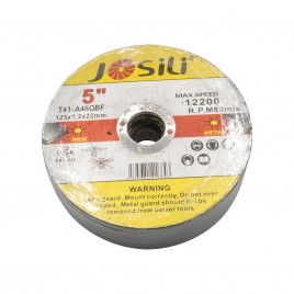 Disc abraziv pentru debitat metale sau inox, 125x1.2mm, JOSILI