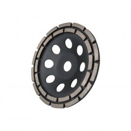 Disc diamantat pentru slefuirea marmură, granit si beton, SGS, M14, 180 x 22.23 mm, 8.500 rpm, Negru