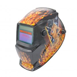 Masca de sudura automata Airbrush M1 Flaming Hot profesionala